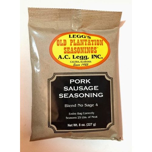 Leggs Pork Sausage Seasoning Ns4 Kent Butchers Supply Co